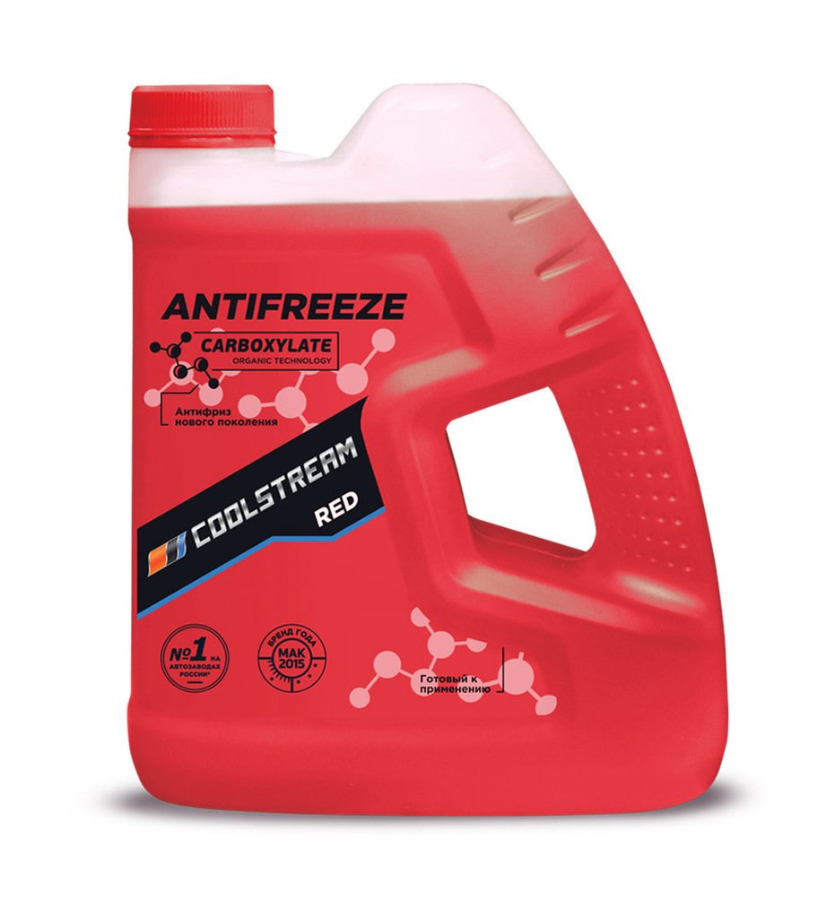 Антифриз COOL STREAM RED 4 КГ., КАНИСТРА, CS-010909-RD COOL STREAM, CS010909RD